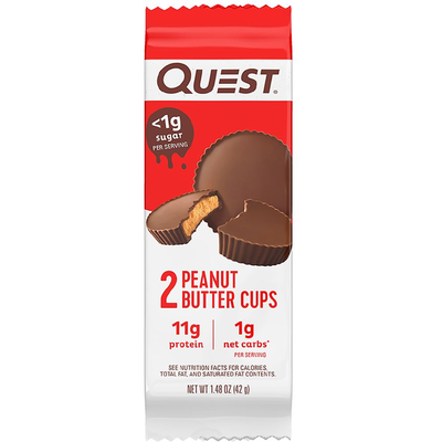 Quest Peanut Butter Cups Twin Pack 1.48oz Count