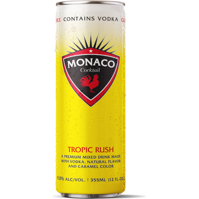 Monaco Cocktail Tropic Rush Cocktail 355mL Aluminium Can