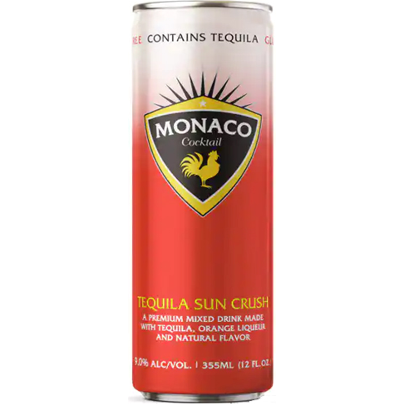 Monaco Cocktails Tequila Sun Crush 12oz Can