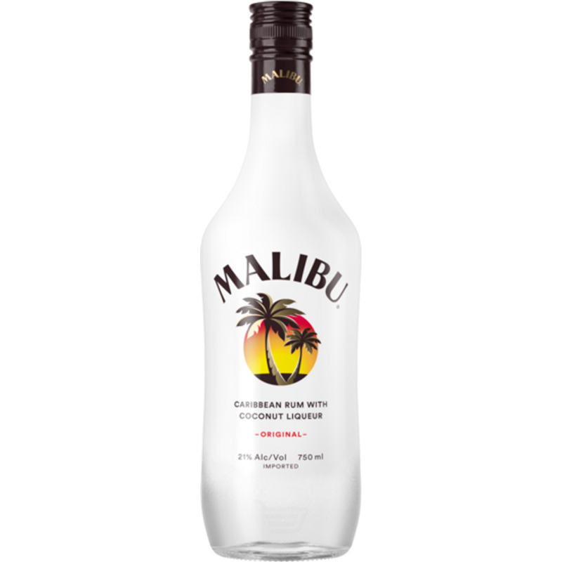 Malibu Caribbean Rum with Coconut Liqueur 375mL