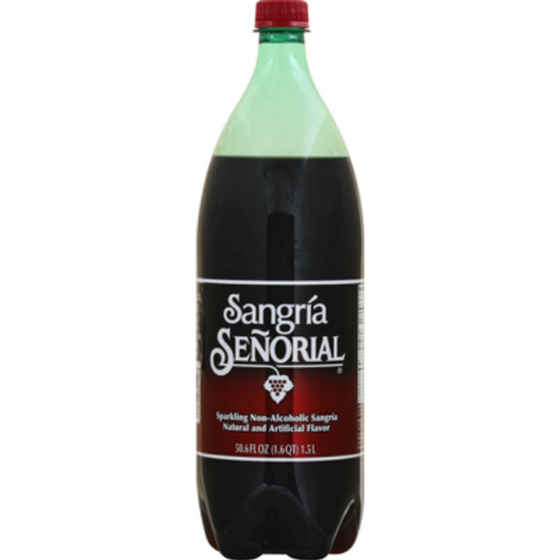 Sangria Senorial Sparkling Non-Alcoholic Sangria 1.5L Bottle